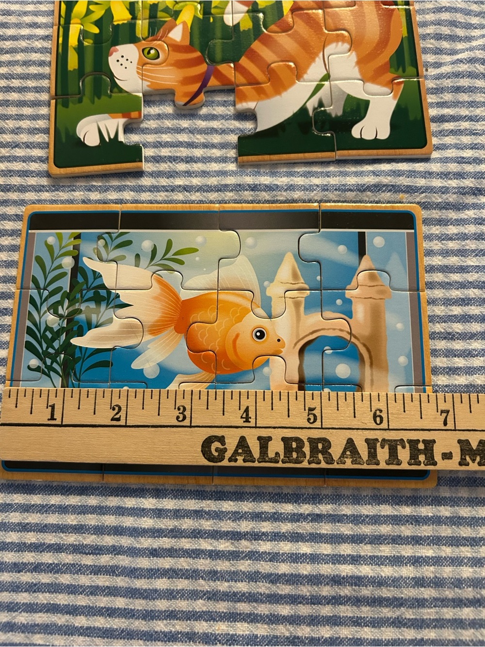 Melissa & Doug Wooden Puzzles In Box-Set Of 3 Boxes/12 Puzzles Total See Desc - Picture 9 of 14